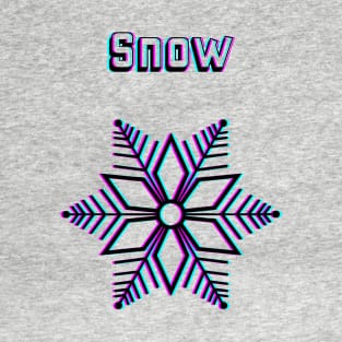 Snowflake Glitch T-Shirt